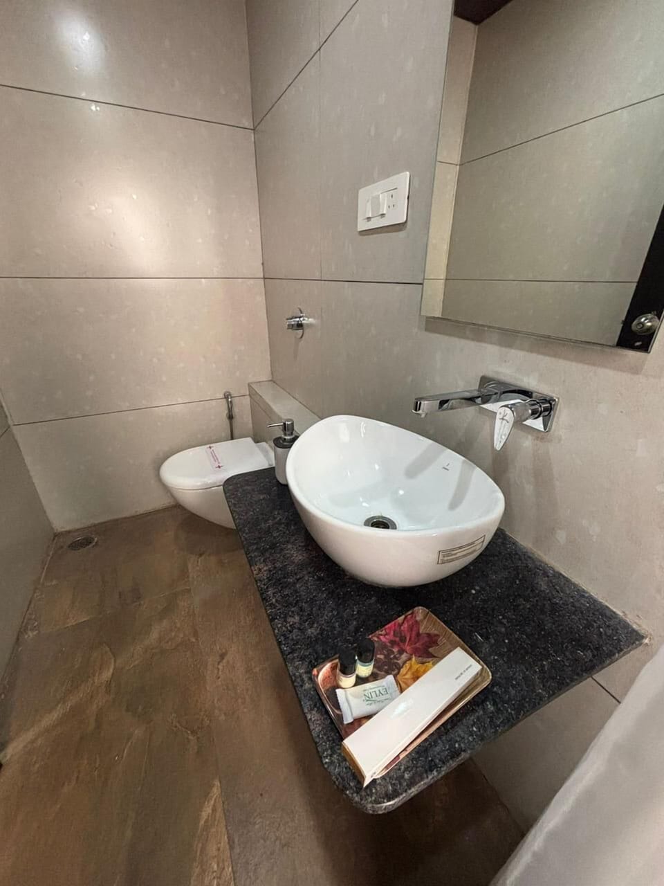 Superior Triple Room | Bathroom | Shower, towels, soap, shampoo