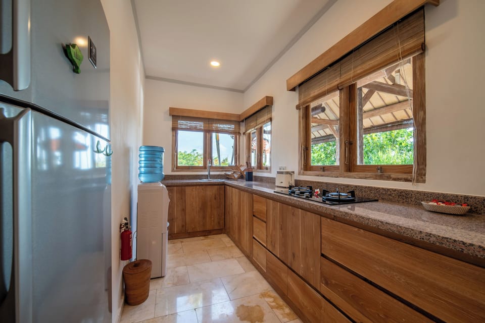 Signature Villa, 2 Bedrooms, Patio, Pool View | Private kitchen | Coffee/tea maker, electric kettle