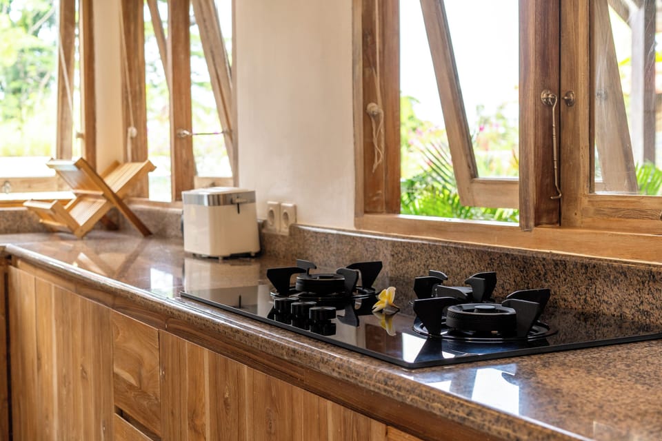 Signature Villa, Private Pool, Garden View | Private kitchen | Coffee/tea maker, electric kettle, toaster