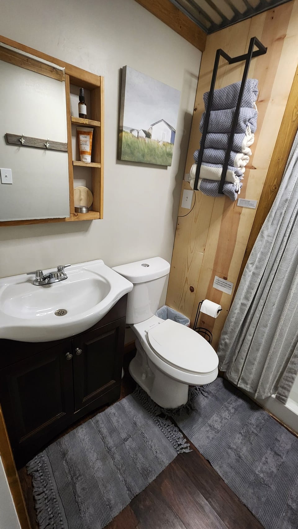 Bathroom area