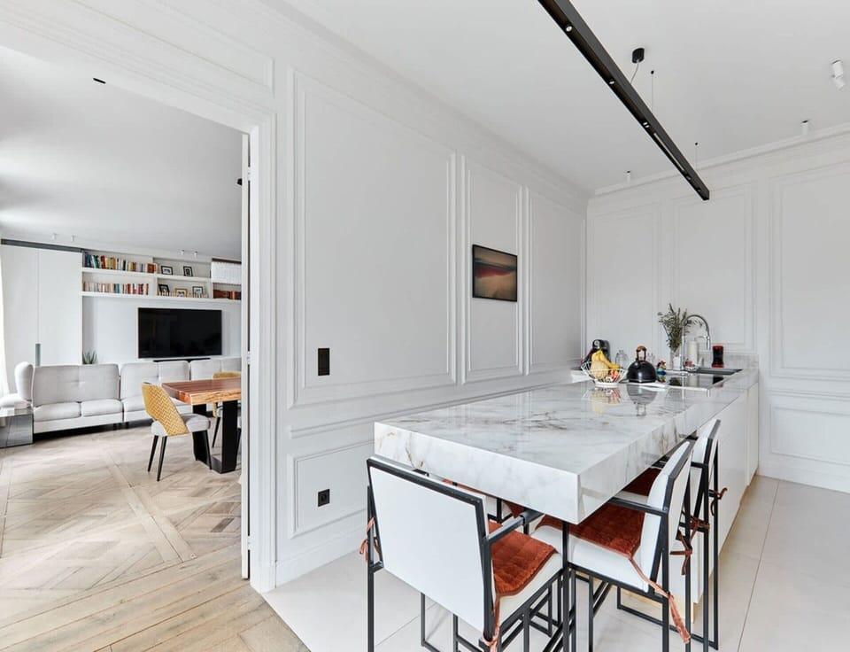Apartment | Private kitchen | Coffee/tea maker, fridge, microwave, oven