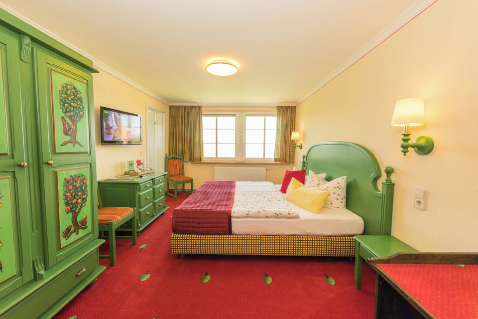 Hypo-allergenic bedding, individually decorated, desk, laptop workspace