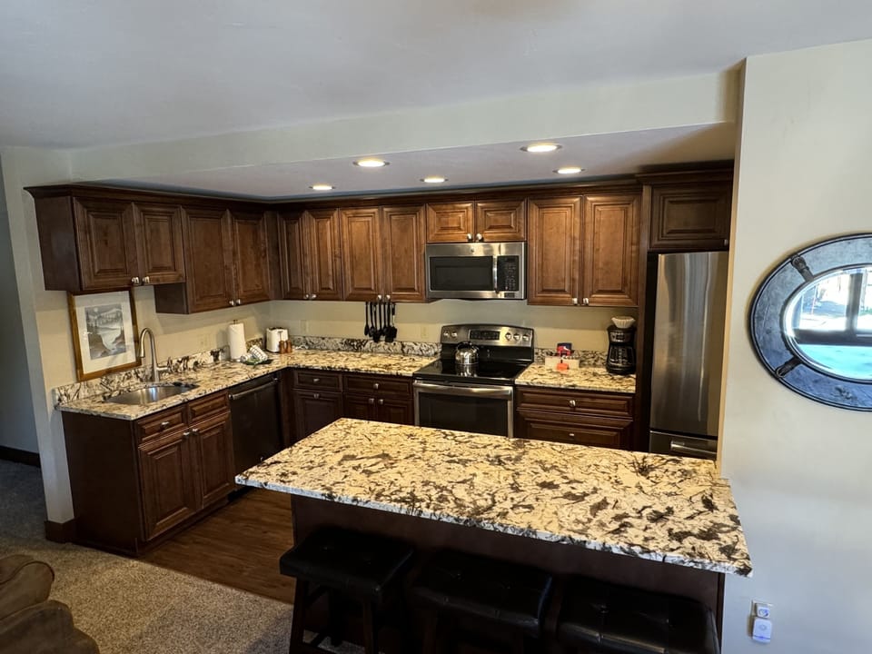 Indoors, Kitchen, Microwave, Oven, Cooktop