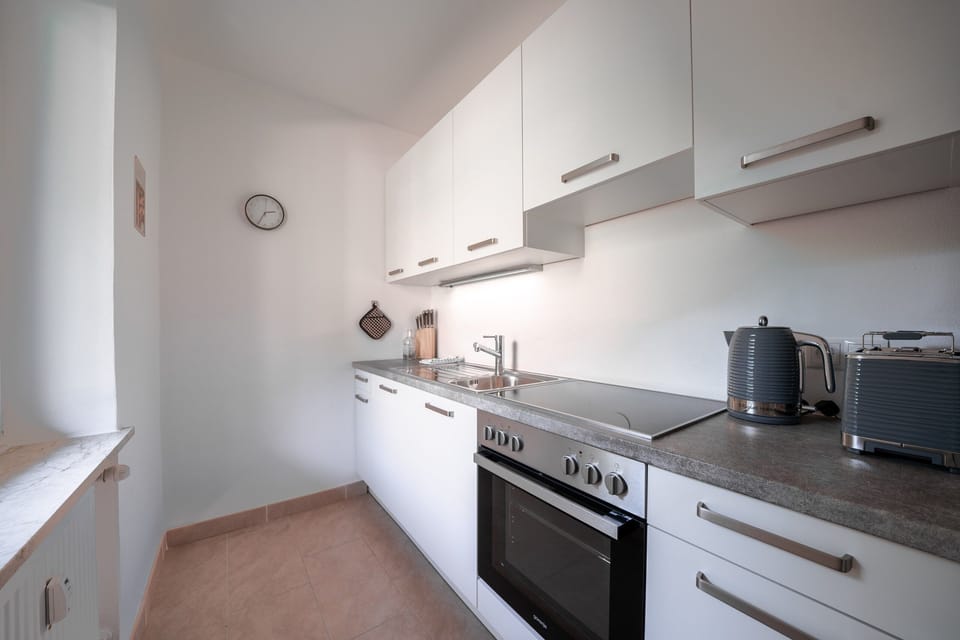 Kitchen with storage