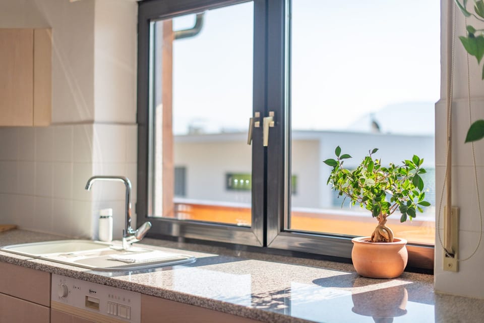 Kitchen with dining area
