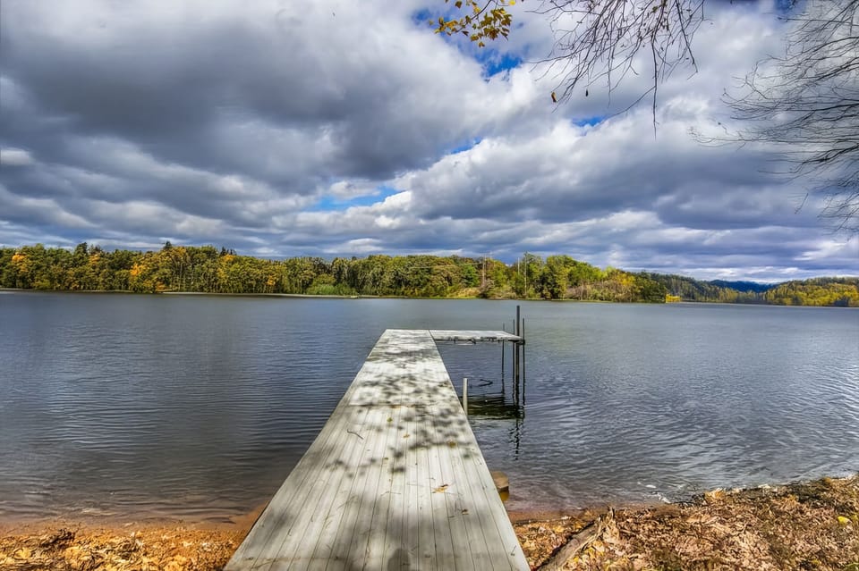 Park your boat, fish or swim at your private seasonal dock!