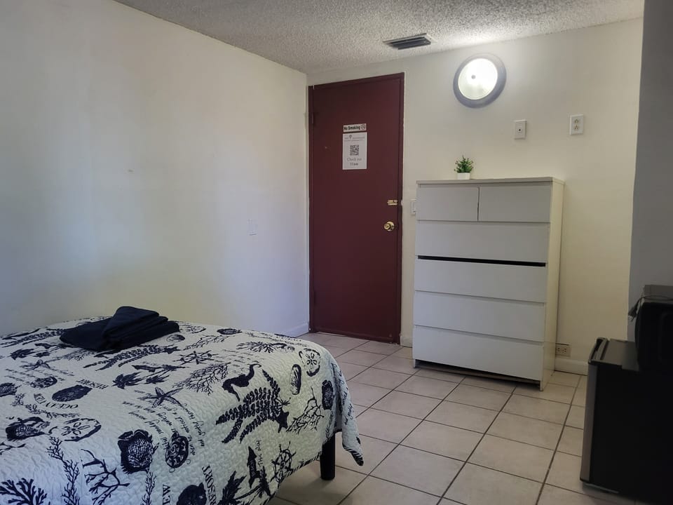 private room for two people, a full bed