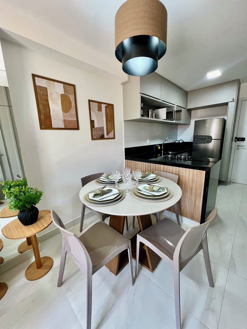 Apartment | Living area | 40-inch Smart TV with digital channels