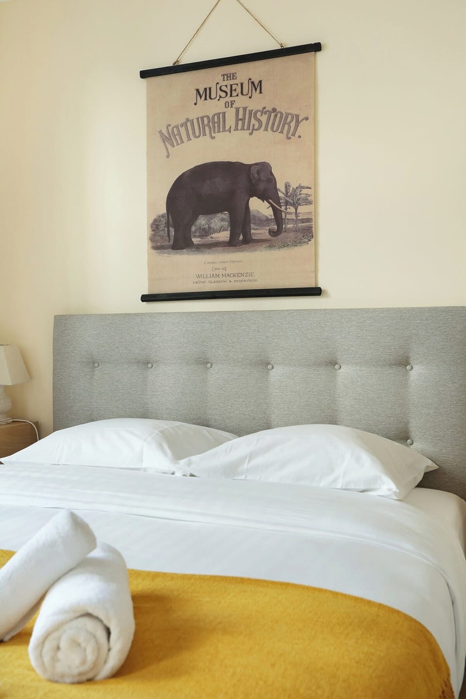 Apartment | Laptop workspace, iron/ironing board, bed sheets