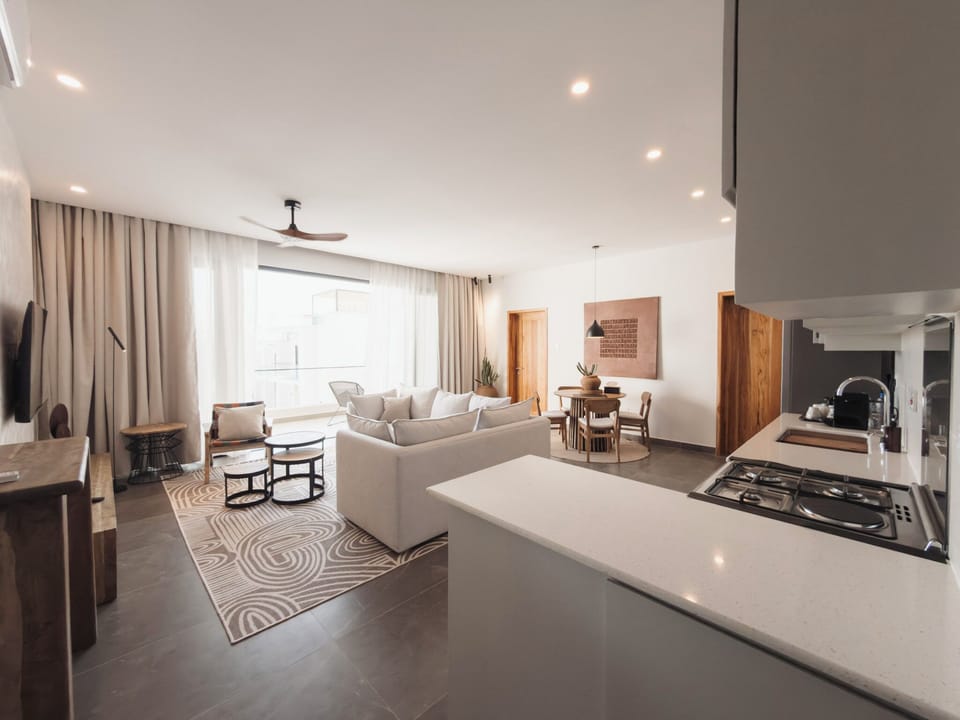 Apartment, 2 Bedrooms, Balcony, Partial Ocean View | View from room