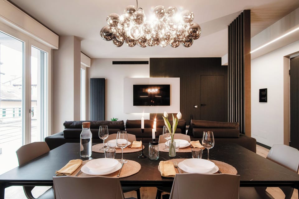 Apartment, Balcony | Living area | 30-inch TV with digital channels