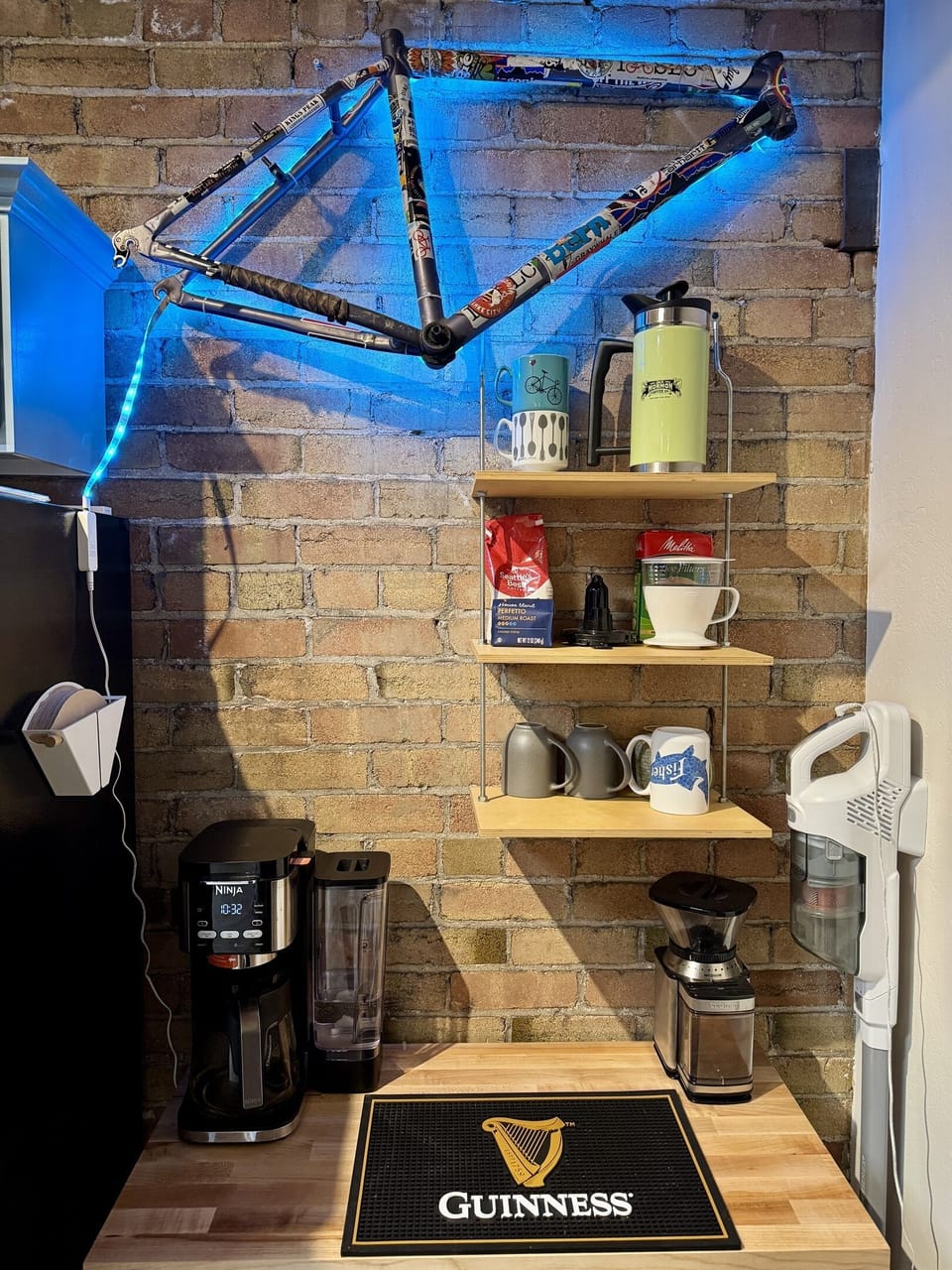 Coffee Station, because coffee!