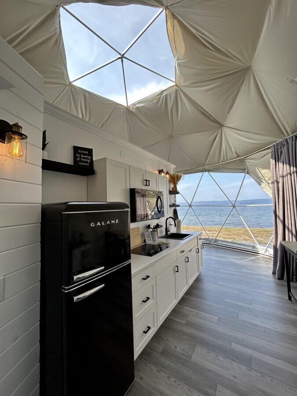 Kitchen with a view