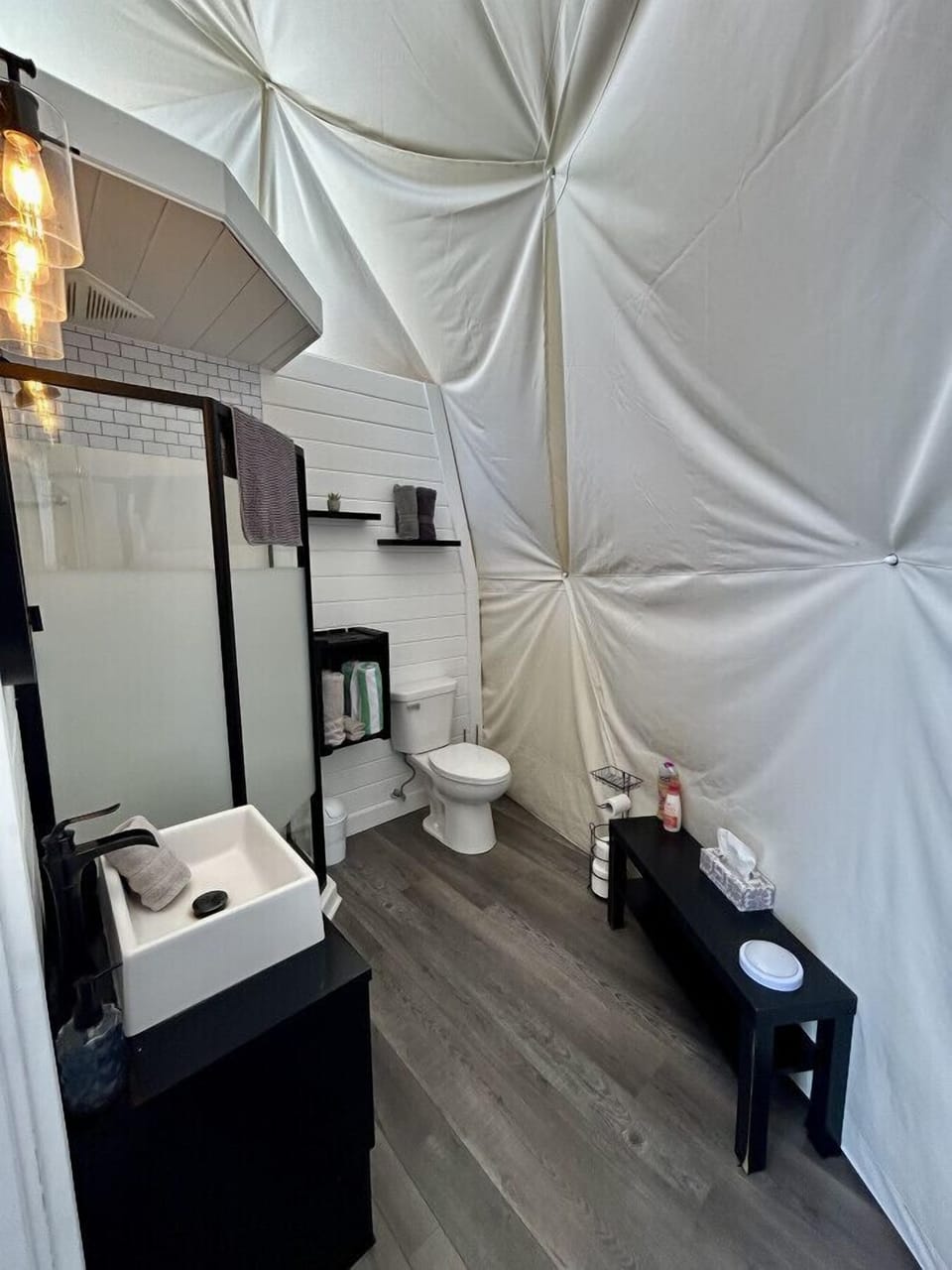 Bathroom in Dome #1