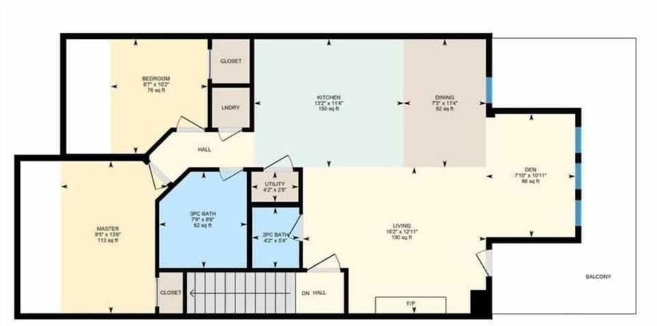 The condo is on the second floor of a small street mall. *** Stairs to climb