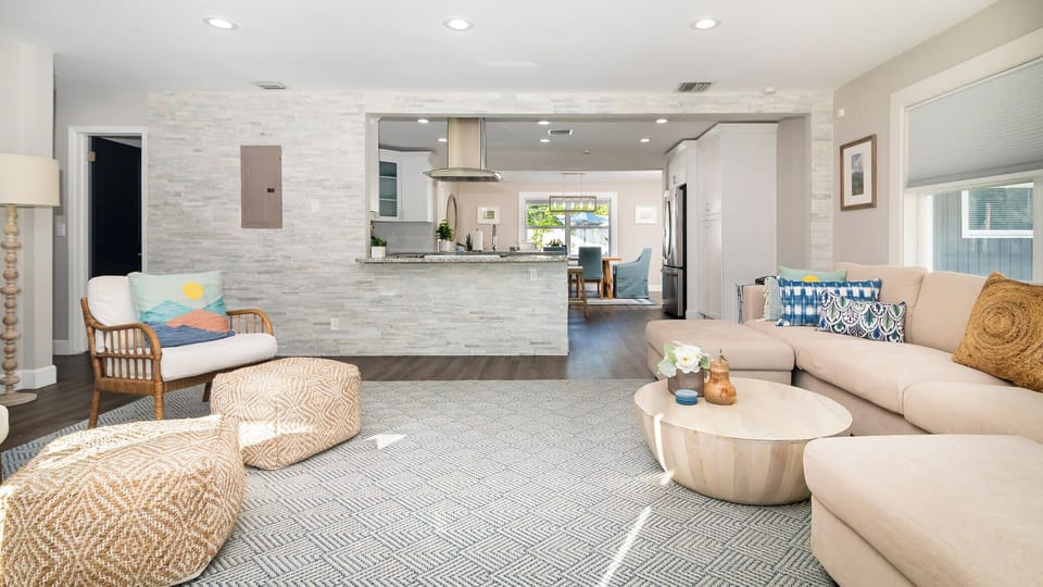 Open floor concept