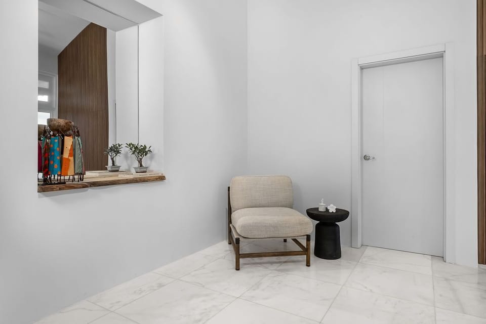 The comfortable couch, sleek design, and ample storage space create a comfortable and inviting space.