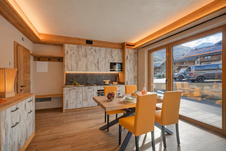 Living and dining room