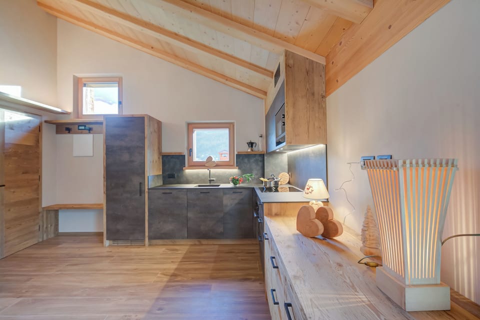 Kitchen and dining area