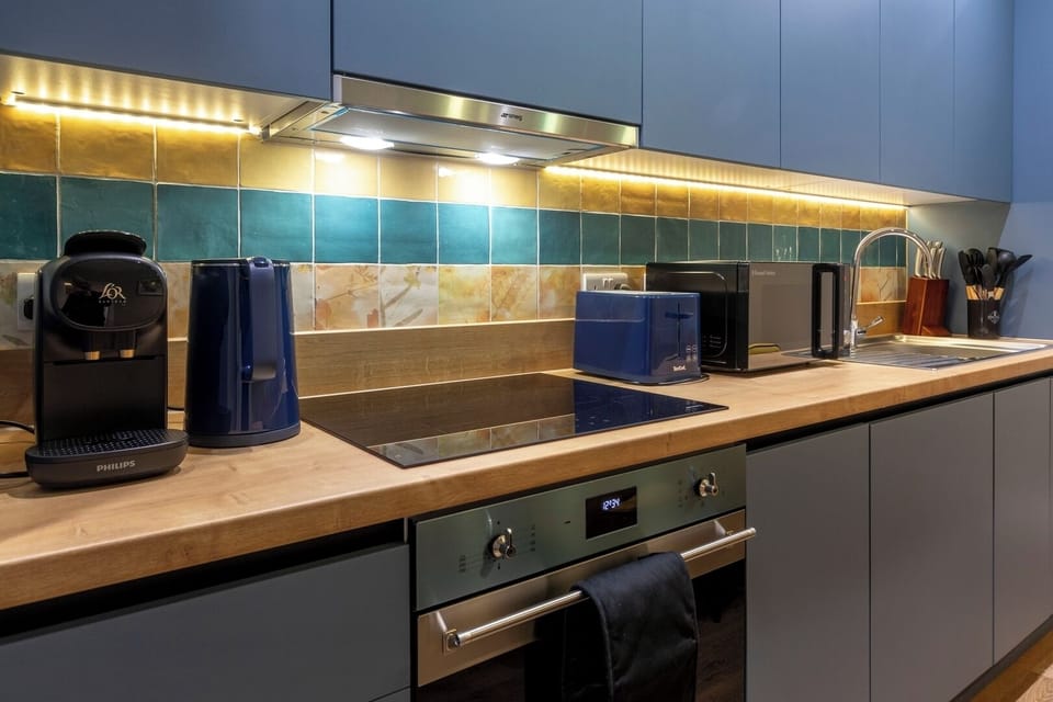Kitchen and dining area
