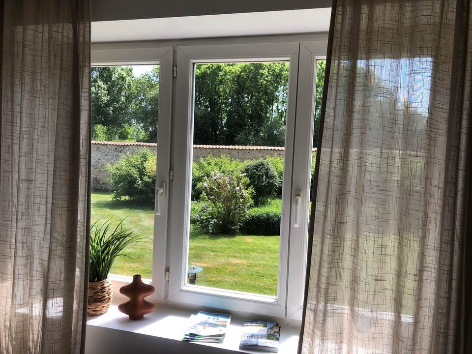 Vue jardin de la chambre