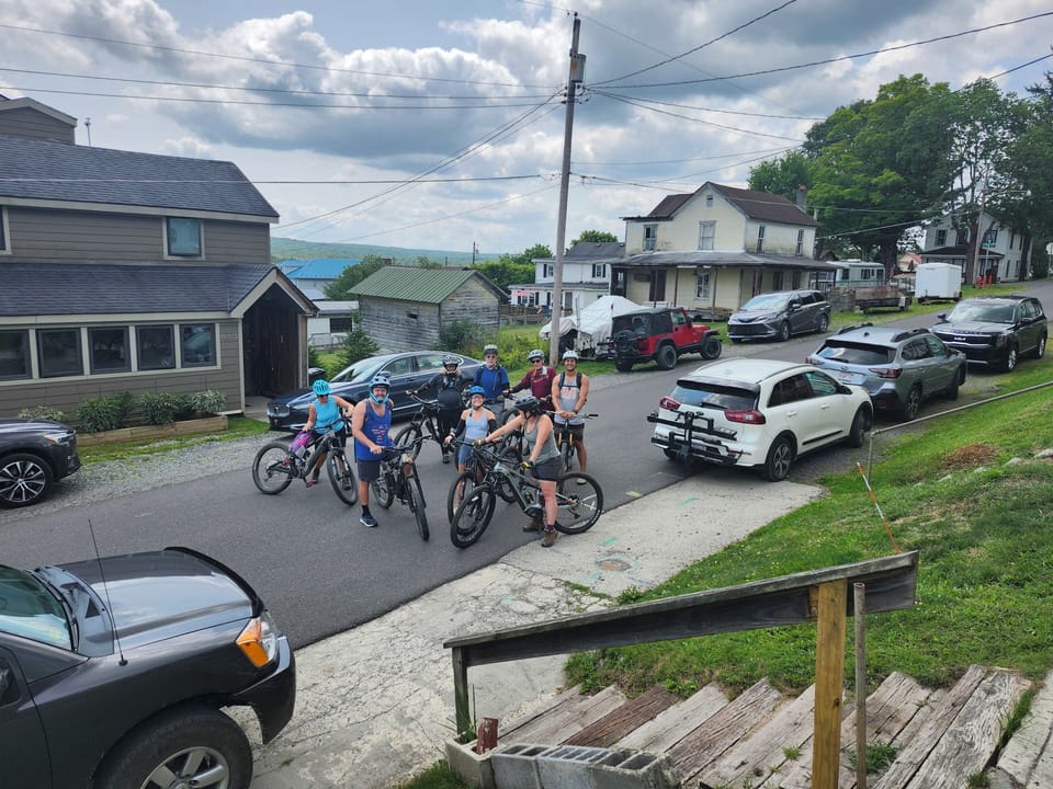 getting ready for a good ride on some great trails.