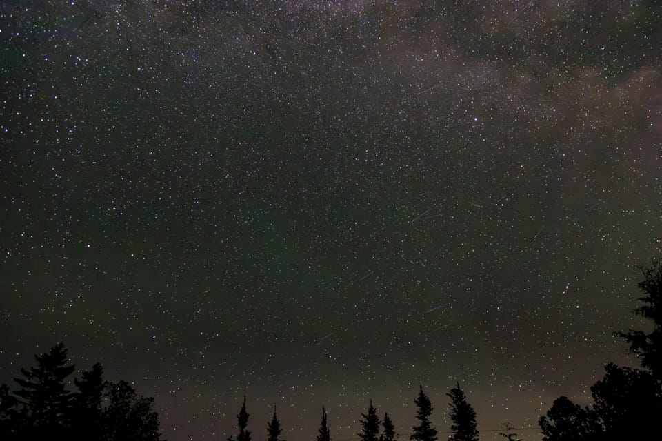 Explore the Bruce Peninsula Dark Sky Preserve, one of Canada's 18 UNESCO Biosphere Reserves. Escape city lights and witness a breathtaking night sky, where the Milky Way shines bright!