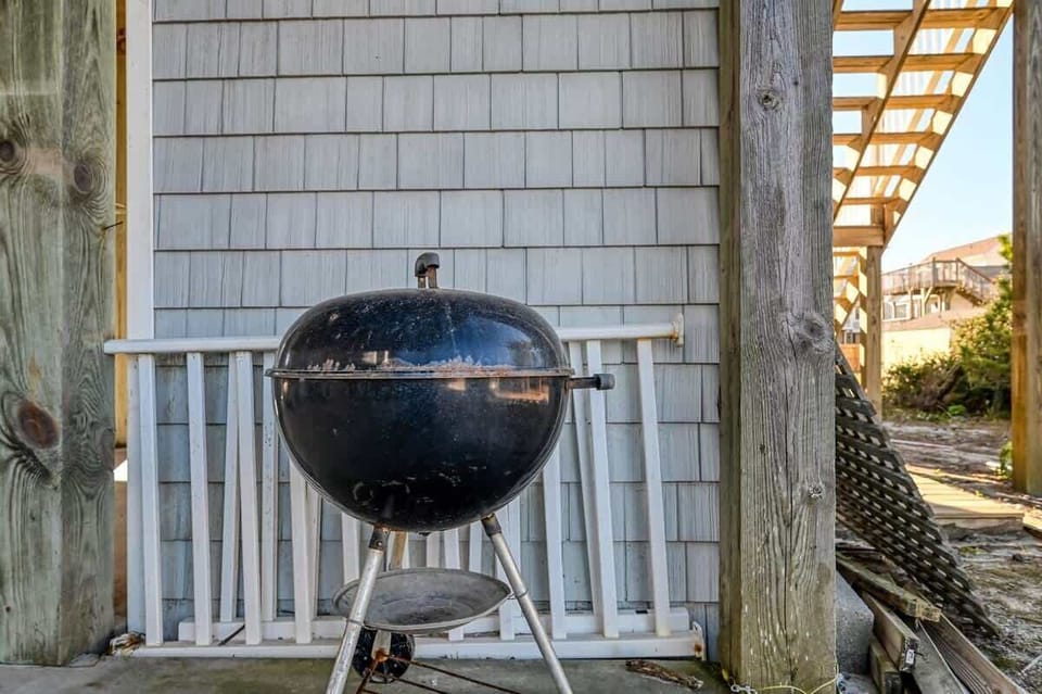 Ground Level Covered Parking Picnic Grilling Area