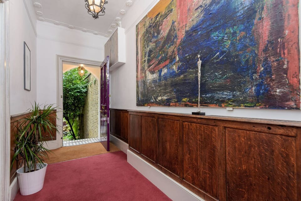 View of the hallway looking towards the entrance.