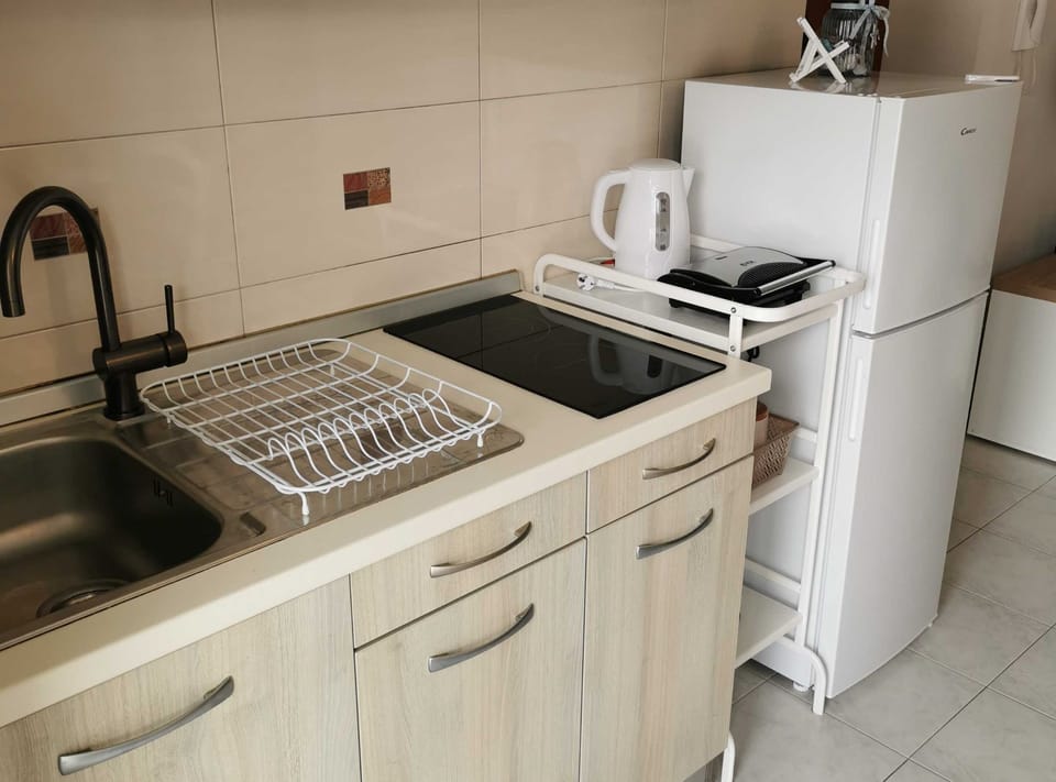 Apartment (One Bedroom Apartment with Balcony an) | Private kitchen | Fridge