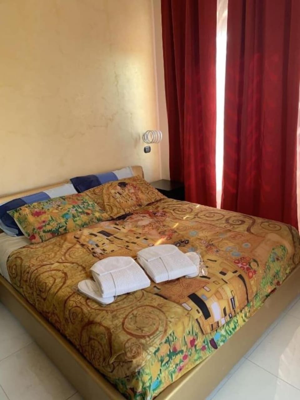 Panoramic Double Room, 1 King Bed, Balcony, Sea View | In-room safe, desk, laptop workspace, soundproofing