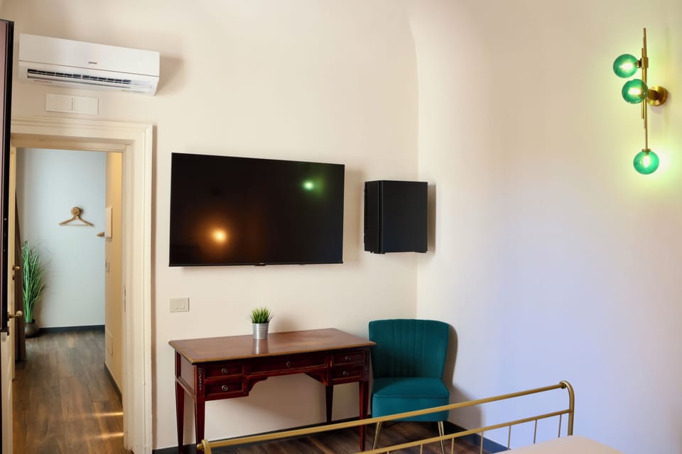Superior Quadruple Room, Courtyard View (Agata) | Blackout drapes, soundproofing, iron/ironing board, WiFi (free)