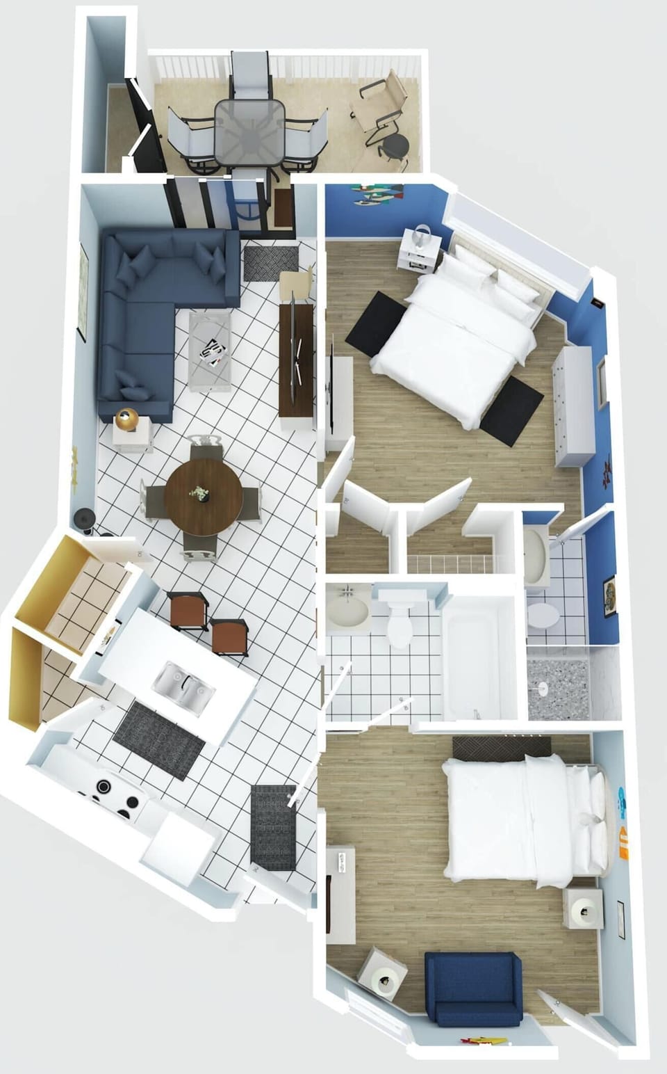 Harbour Place 504 floor plan