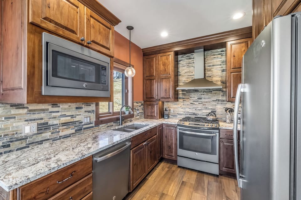 Cook up some memories in this fully equipped kitchen