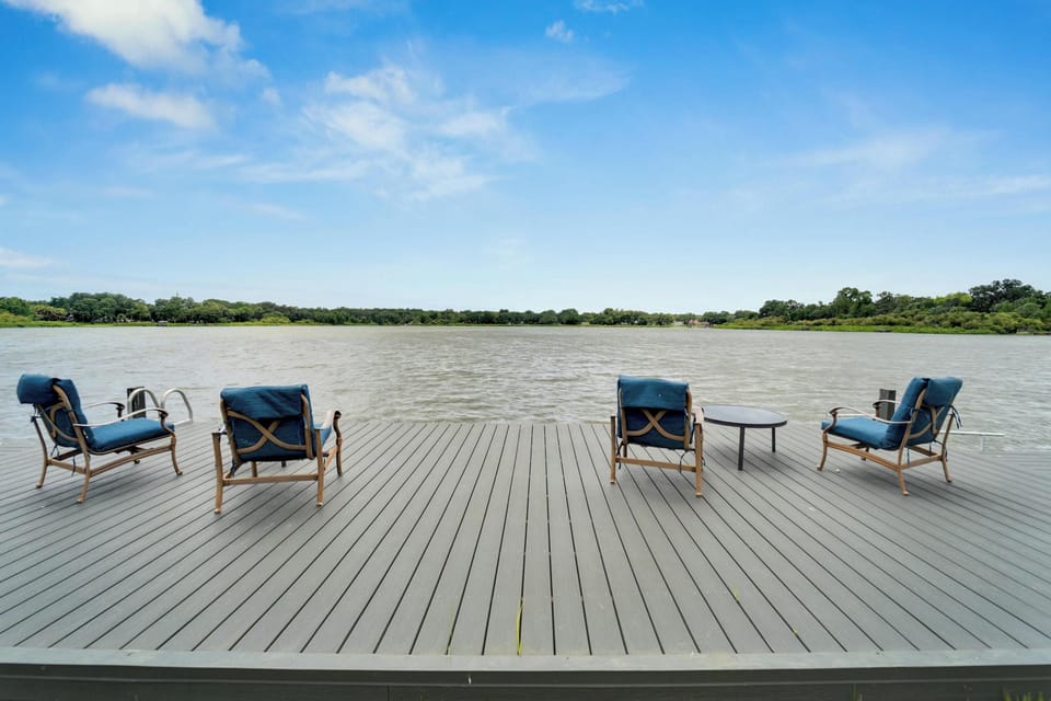 Dock view with seating 
