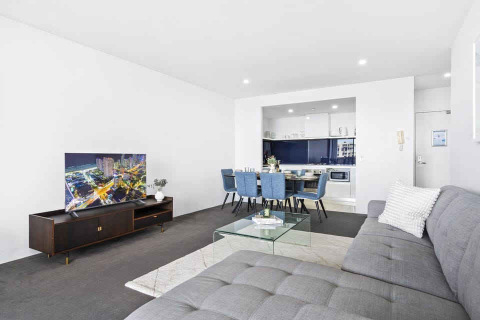 Cozy living area for the guests to relax