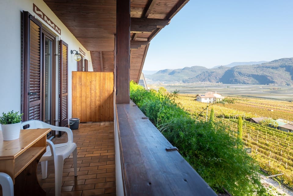 A wide view from the balcony