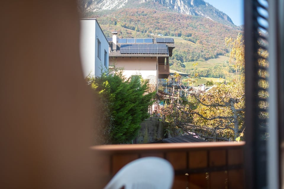 Private balcony above the vineyards