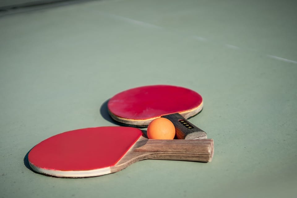 Table tennis between times
