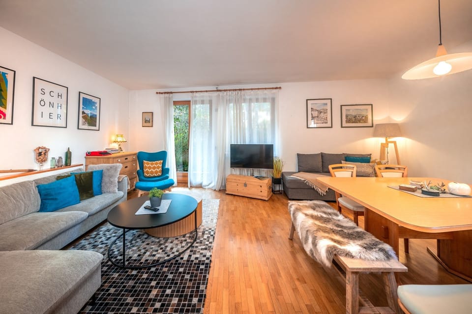A bright living room