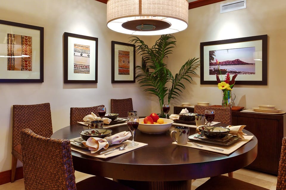 Dining area for dinners in paradise - BT 702