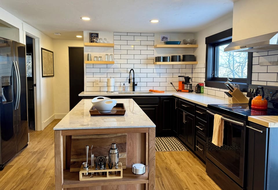 Fully stocked kitchen with all essentials and more