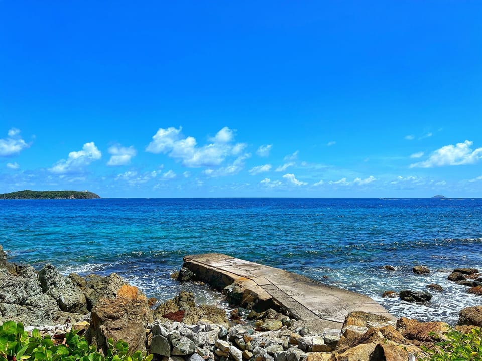 The islands can't get less better with the blue seas