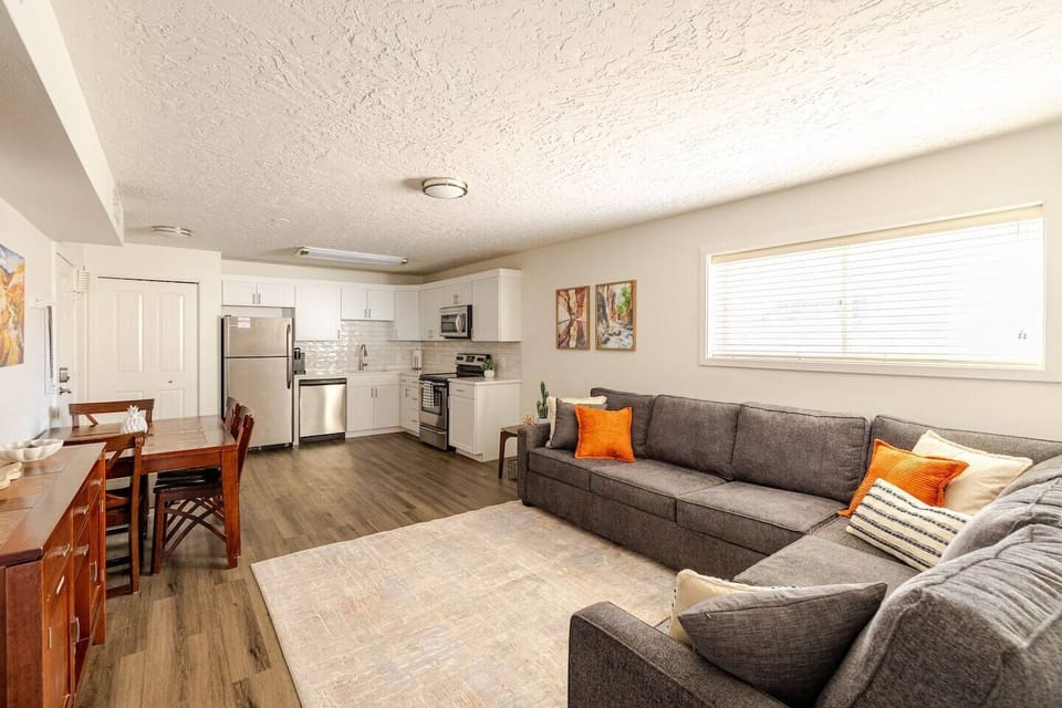 Full Kitchen and Sofa with Queen size Sofa Bed