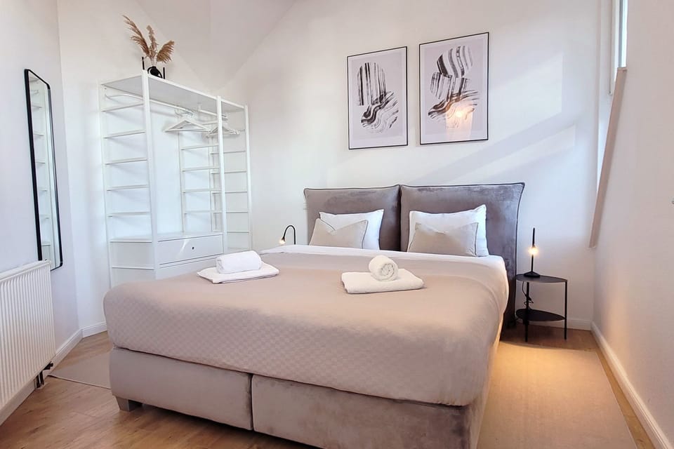 Large penthouse apartment with sea view, sun terrace & luxury bathroom from Apartment in Sierksdorf