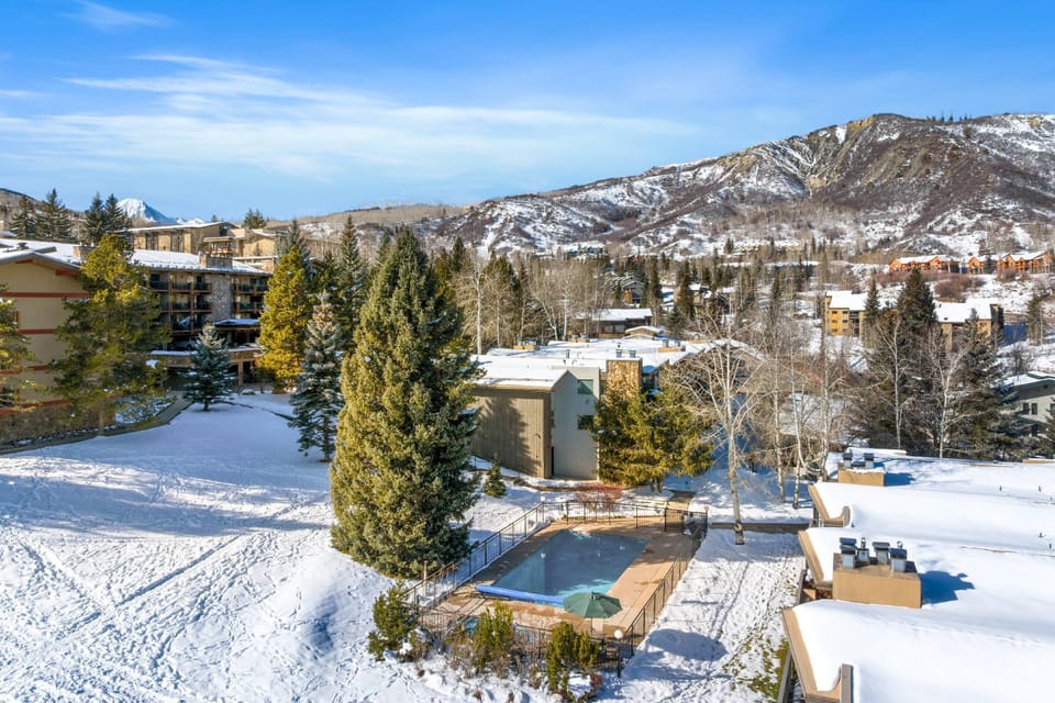 Unbeatable ski-in ski-out location with heated pool and hot tub!