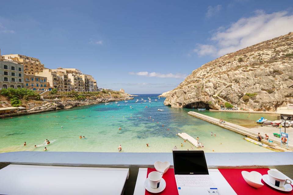 Very Special Welcome home at Xlendi Beachfront Apartment  :)  