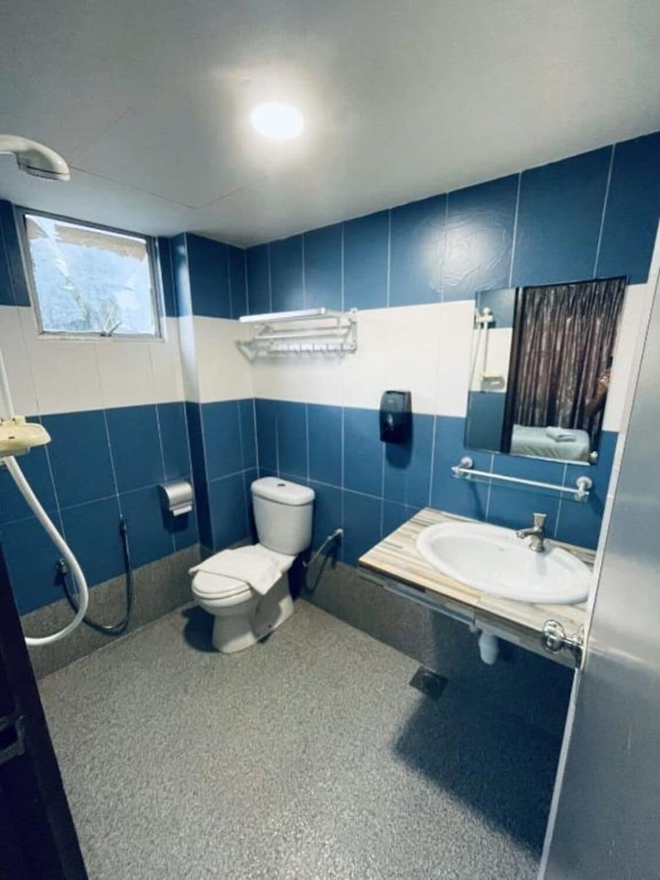 Double Room | Bathroom | Rainfall showerhead, hair dryer, bidet, towels