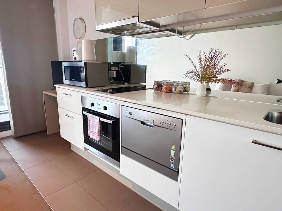 A kitchen.