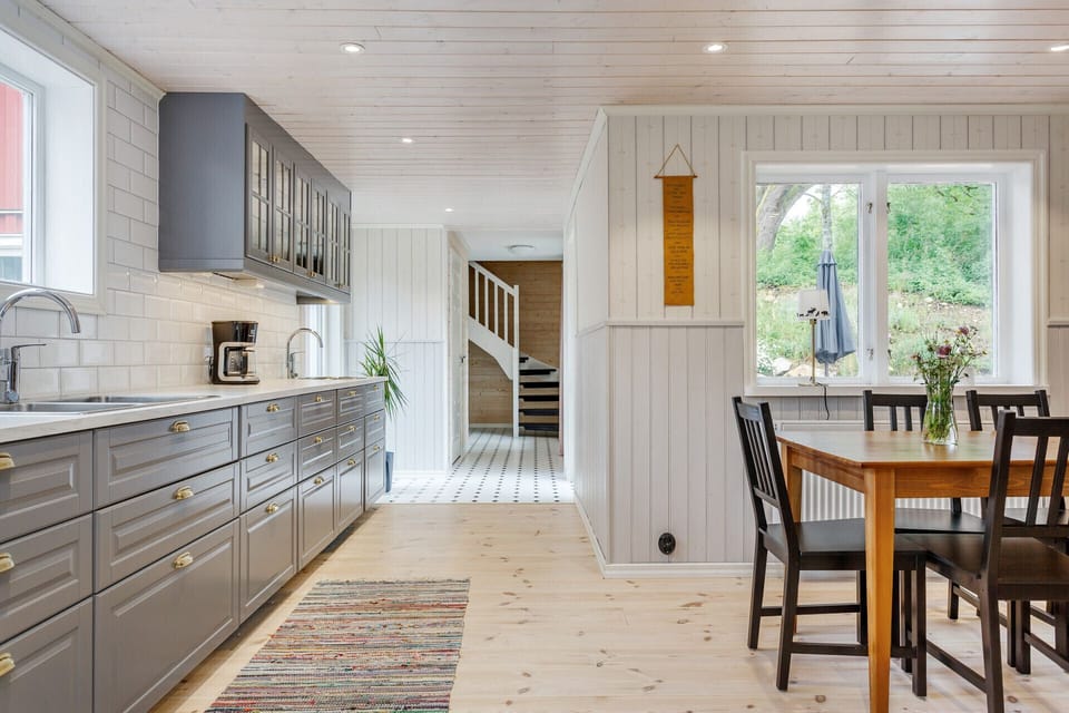 Large and modern kitchen